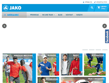 Tablet Screenshot of jakosport.pl